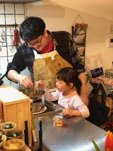 一般プリント部門優秀賞「パパは私の料理の師匠」の写真